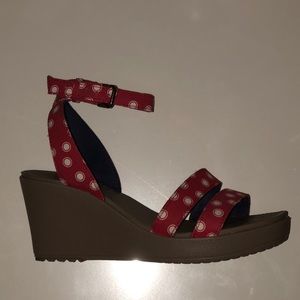 Polka dot wedges!👠👡